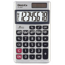Calculadora de cubierta metálica / calculadora de coste marginal de 8 dígitos